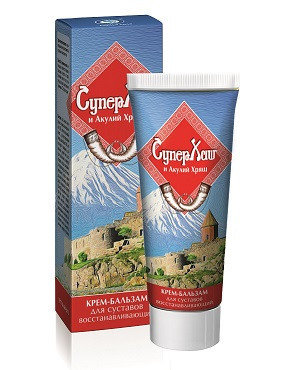 Акулий хрящ и СуперХаш крем-бальзам (восстанавливающий для суставов), фото 2