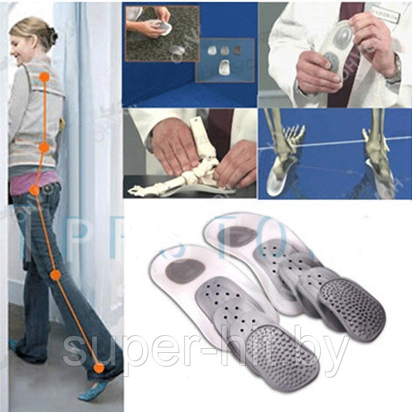 Ортопедические стельки WalkFit Platinum (Здоровая Походка) - фото 9 - id-p170599957