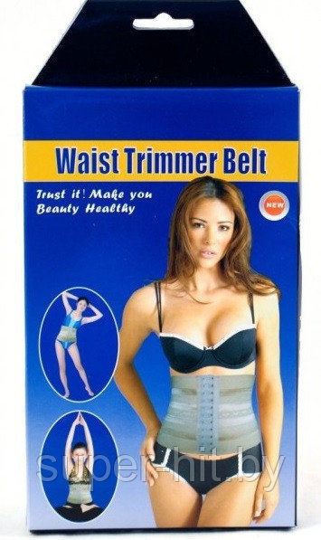 Корректирующий пояс корсет Waist Trimmer Belt (ОБХВАТ ТАЛИИ - до 75 см) - фото 3 - id-p93060597