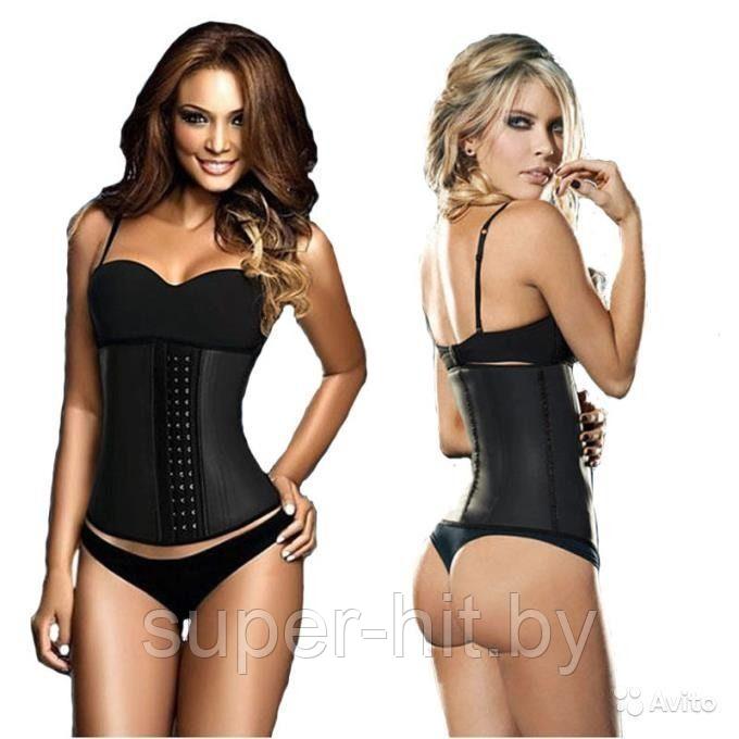 Корсет для похудения Waist Trainer Латексный Суперкачество! - фото 4 - id-p170600135