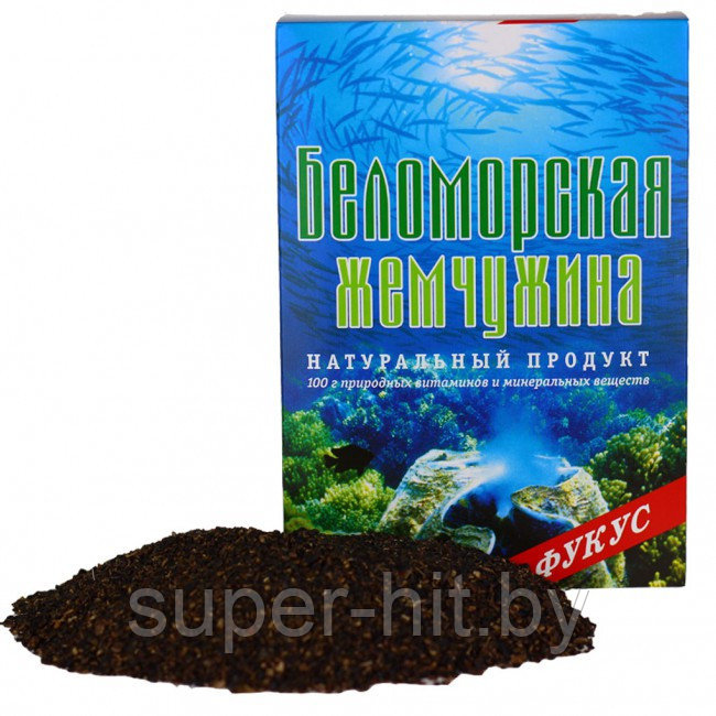 Фукус Водоросли "Беломорская жемчужина" 100 г - фото 1 - id-p170600142