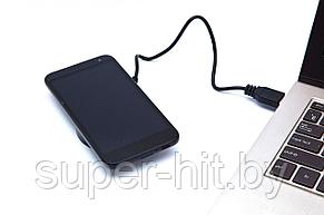 Аккумулятор беспроводной круглый для смартфонов с Lightning разъемом, белый, фото 3