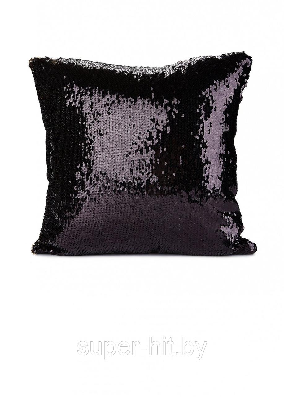 Подушка декоративная «РУСАЛКА» цвет черный/золото - фото 2 - id-p93051151