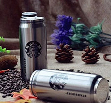 Термокружка - банка "Starbucks Coffee", фото 3