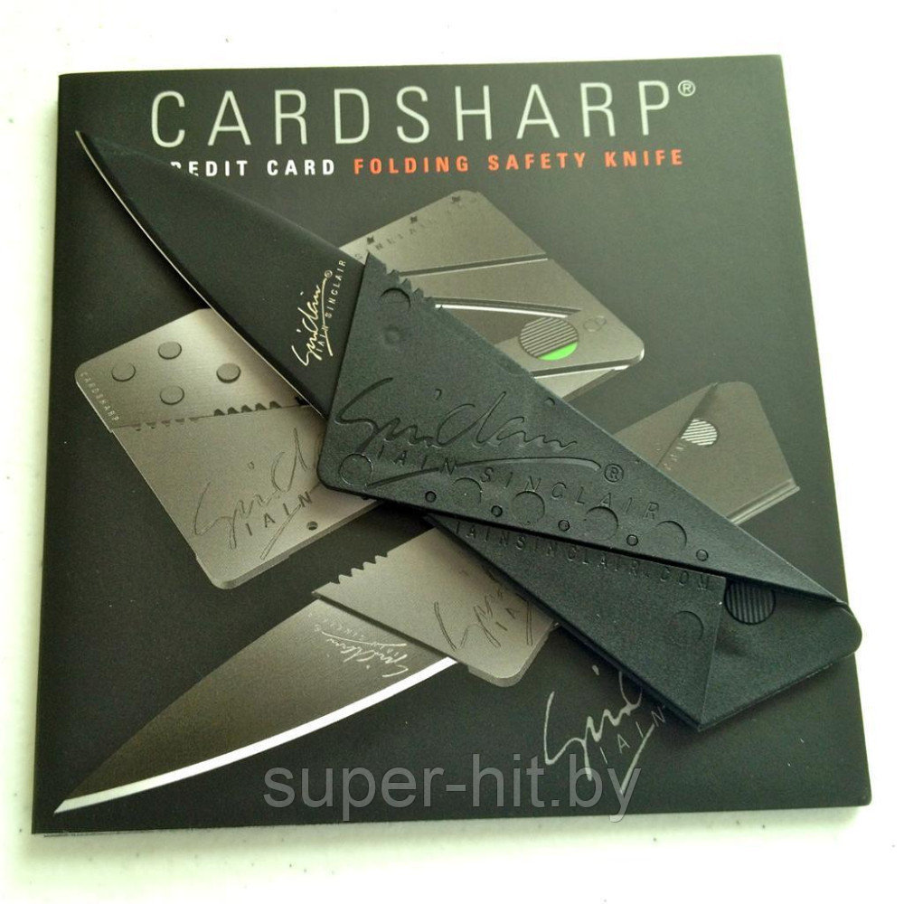 Нож-кредитка складной CardSharp (Кард Шэрп) - фото 1 - id-p170600188