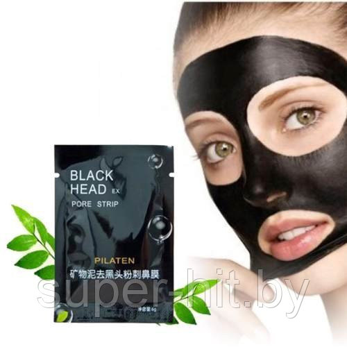 Черная маска BlackHeadPilaten от прыщей и черных точек - фото 3 - id-p93060001