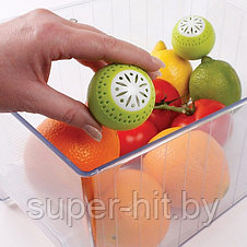 Поглотитель запаха шарики  Fridge Balls (Фридж Болс) в холодильнике, фото 2