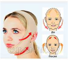 Маска-бандаж для коррекции овала лица и от второго подбородка, фото 2