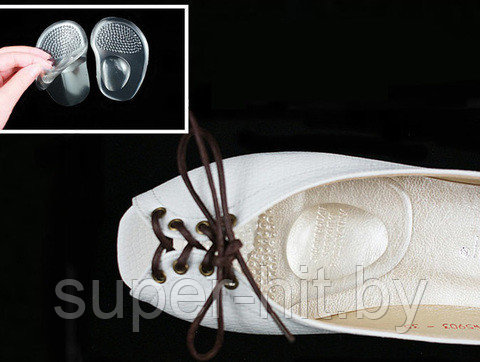 Вкладки в туфли под переднюю часть стопы силиконовые с подушечкой. - фото 8 - id-p170600199
