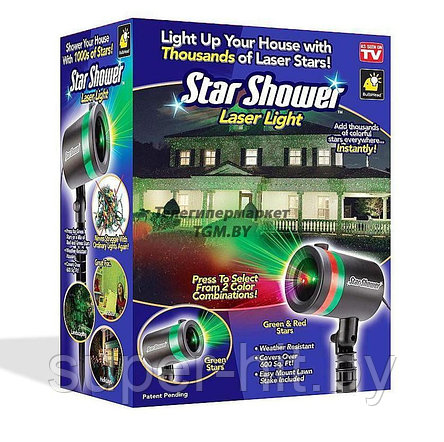 Лазерный звездный проектор Star Shower Laser Light, фото 2