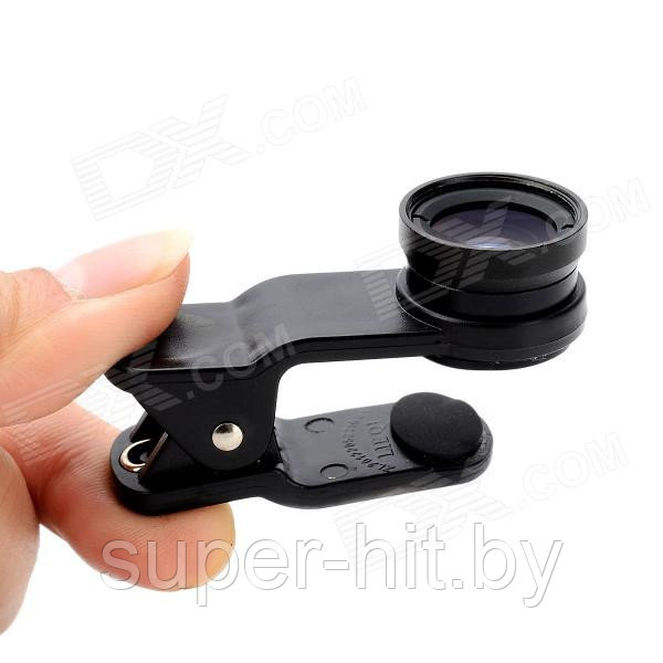 Универсальный объектив 3 в 1 Universal Clip Lens LQ-001 (Суперкачество) - фото 6 - id-p93050738