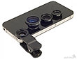 Универсальный объектив 3 в 1 Universal Clip Lens LQ-001 (Суперкачество), фото 6