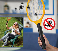 Мухобойка для насекомых электрическая (Mosquito Swatter) (от зарядки и от батареек)