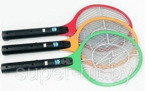 Мухобойка для насекомых электрическая (Mosquito Swatter) (от зарядки и от батареек) - фото 3 - id-p93055721