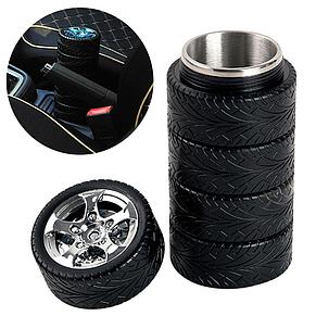 Кружка-термос для автомобилиста "Шины" Tyre Cup, фото 2