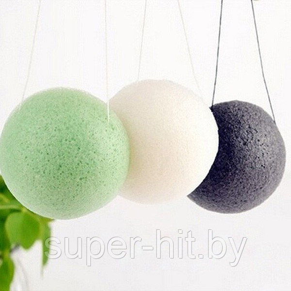 Спонж для умывания лица Konjac Sponge