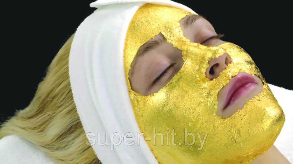 Омолаживающая ЗОЛОТАЯ Маска для лица Dear She Gold Collagen - фото 4 - id-p94948845