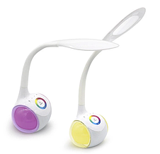Настольная лампа T1 LED светильник со встроенной Bluetooth колонкой 2 в 1, фото 2