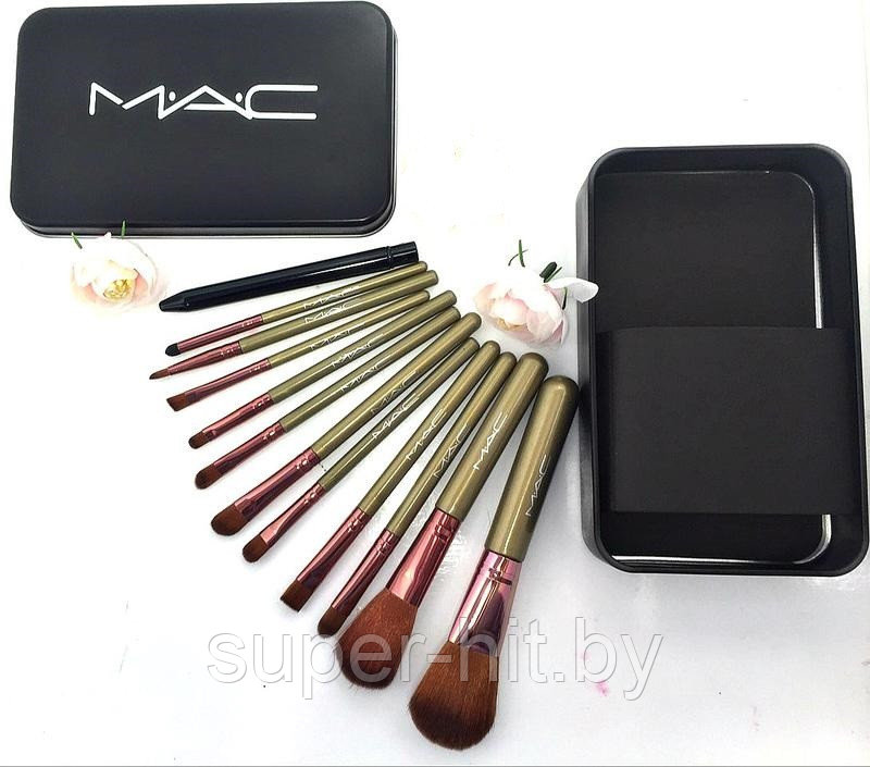 Набор кистей для макияжа MAC (12 шт) - фото 1 - id-p170600565