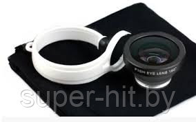 Объектив для телефона FishEye для iPhone, iPad, Samsung, HTC, Nokia универсальный - фото 10 - id-p93051046