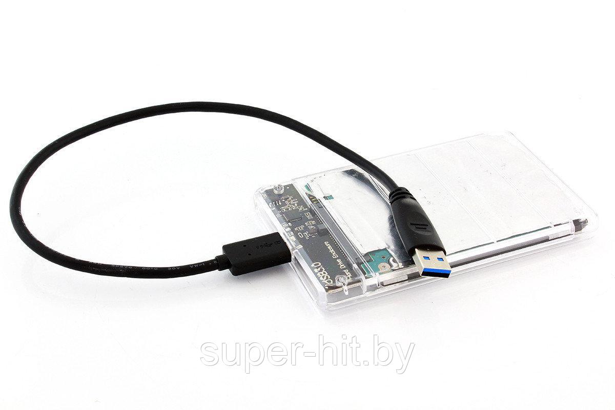 Корпус для жесткого диска 2,5" USB 3.0 SATA CR - фото 2 - id-p96138180