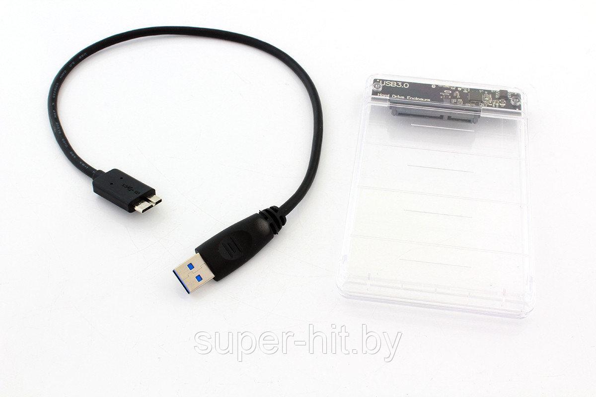 Корпус для жесткого диска 2,5" USB 3.0 SATA CR - фото 5 - id-p96138180