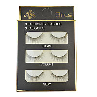 Накладные ресницы 3d Fashion Eye Lashes 3 пары