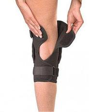 Шарнирный Бандаж-обертывание на колено mueller hinged wraparound knee brace, фото 2