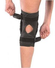 Шарнирный Бандаж-обертывание на колено mueller hinged wraparound knee brace, фото 3