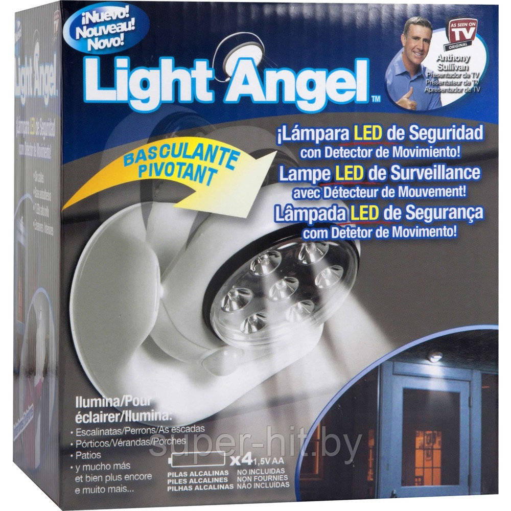 Light Angel - светильник настенный на батарейках - фото 2 - id-p93055480