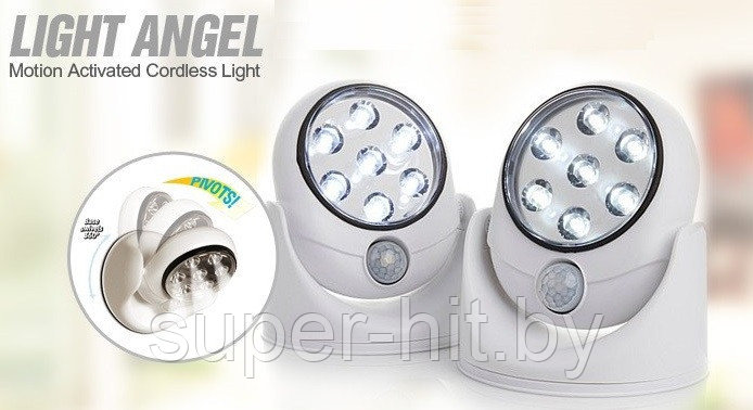 Light Angel - светильник настенный на батарейках - фото 9 - id-p93055480