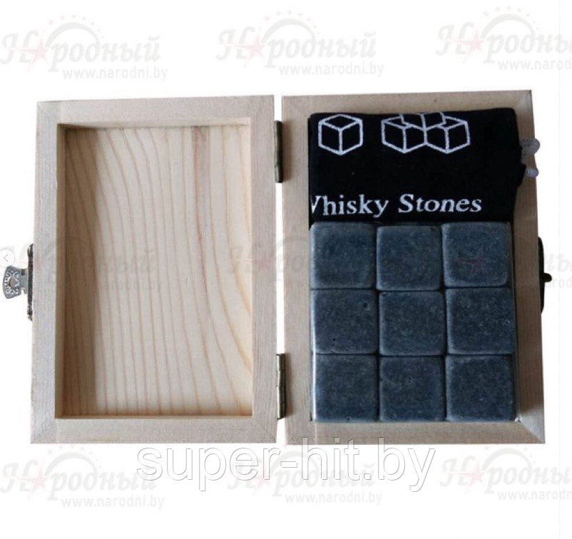 Камни для виски Whisky Stones (в подарочной коробке) - фото 5 - id-p93050851