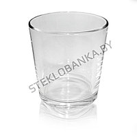 Стеклянный стакан для свечей 250 мл (низкий)(стеклобанка)