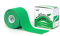 Кинезио тейп Kinesiology Tape Зеленый, 5 см × 5 м