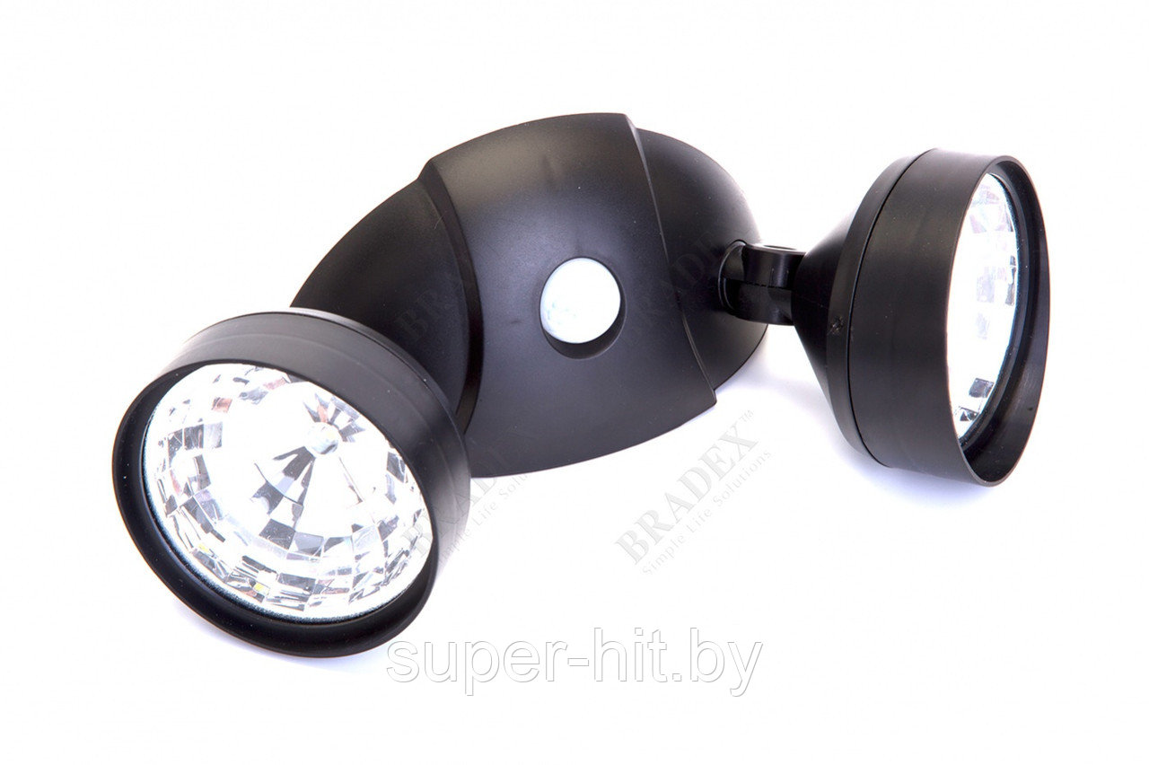 Портативный светильник с двумя спотами и датчиком движения - фото 4 - id-p93055785