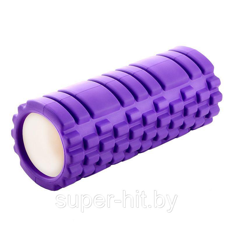 Валик для фитнеса ТУБА фиолетовый