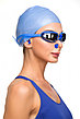 Набор для плавания: шапочка +очки+прищепка для носа+беруши для бассейна, фото 2