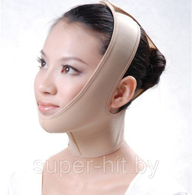 Маска-бандаж для коррекции овала лица и шеи XL - фото 1 - id-p170603916
