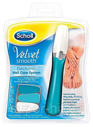 Электрическая пилка для ногтей от Scholl (Шолль) Velvet Smooth - фото 2 - id-p93060341