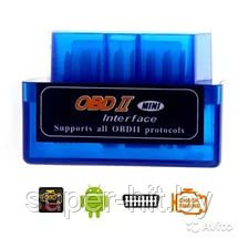 Автомобильный сканер диагностический ELM327 (Bluetooth Android) Mini OBD2 - фото 5 - id-p93061384