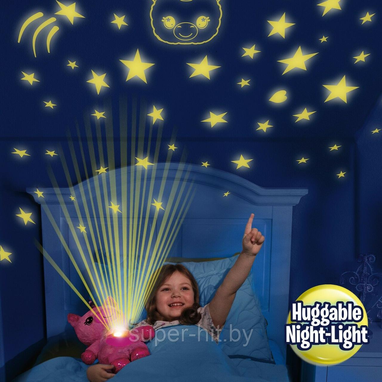 Мягкая игрушка ночник-проектор Star Belly - фото 7 - id-p170605564