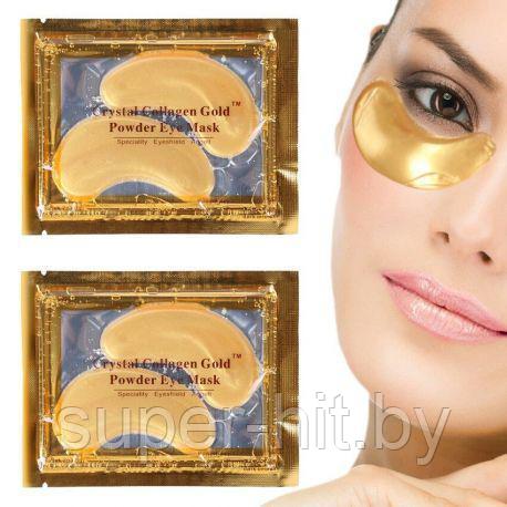 Коллагеновый патч  для области вокруг глаз Crystal Collagen Gold Powder Eye Mask