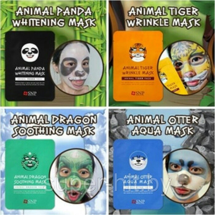 Маска для лица Kallsur Animal Aqua Mask - фото 1 - id-p93060178