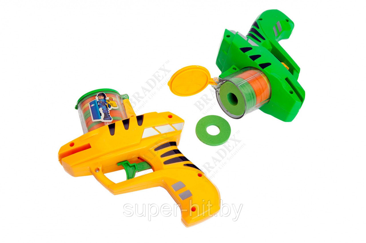 Набор пистолетов детский «ДИСКОМЕТ» Zip Shots - фото 4 - id-p170600788