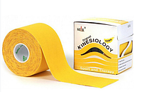 Кинезио тейп Kinesiology Tape (Китай) упаковка 5 м Желтый