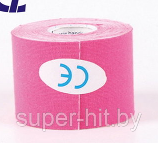 Кинезио тейп Kinesiology Tape (Китай) упаковка 5 м Розовый - фото 1 - id-p170604022