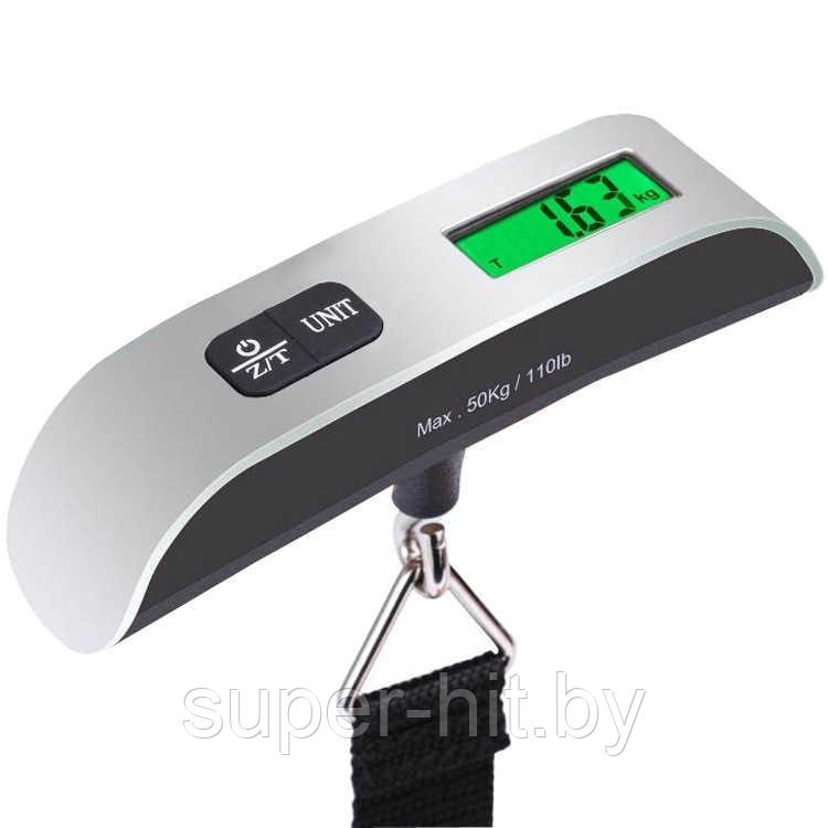 Электронные весы-термометр ручные 50 кг/10 г SiPL - фото 2 - id-p170604045