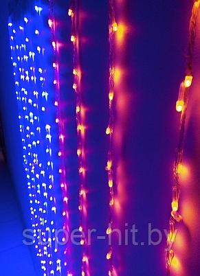 Новогодняя гирлянда Занавеска 320LED Light, фото 2