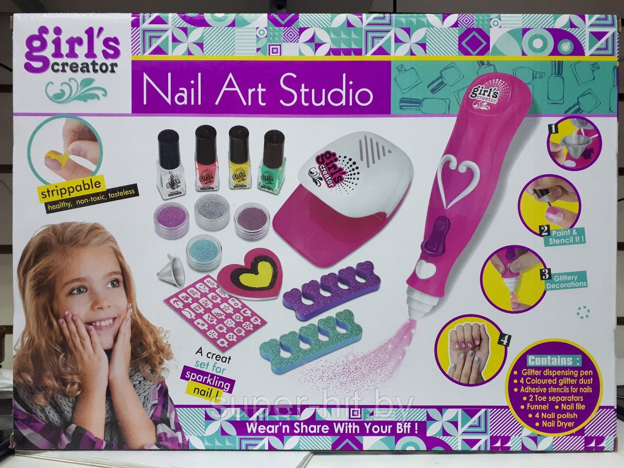 Детский Набор для маникюра "Nail Art Studio" - фото 3 - id-p170605671