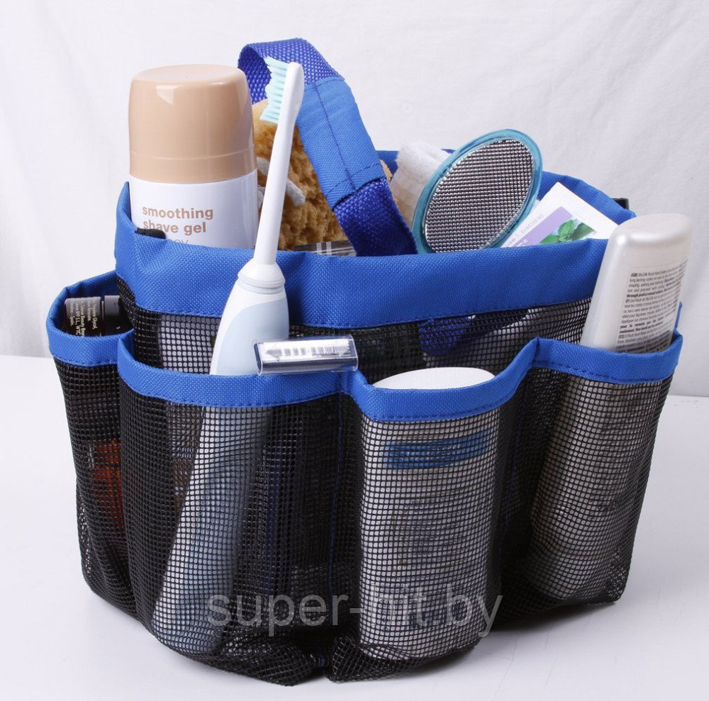 Органайзер для ванной комнаты 8-Pocket Shower Caddy - фото 4 - id-p93055809